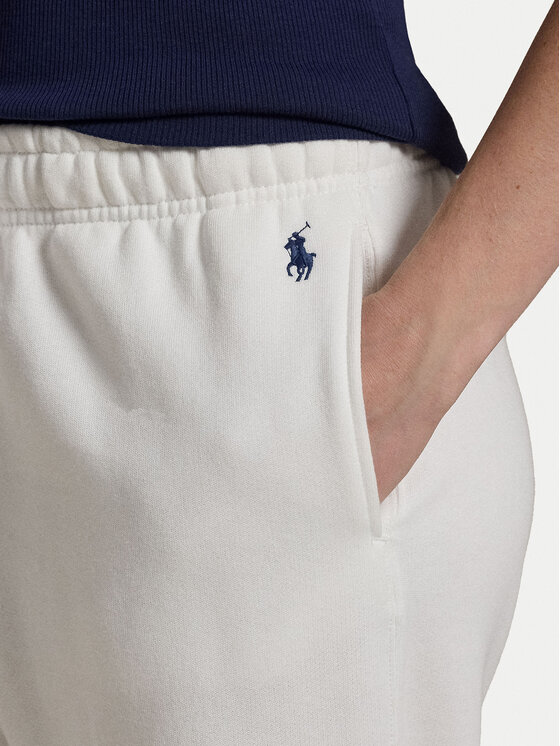 Polo Ralph Lauren Polo Ralph Lauren Donji dio trenerke Prl Flc Pnt 211943009001 Bijela Regular Fit