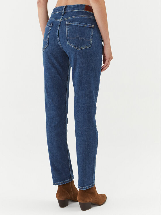 Pepe Jeans Pepe Jeans Jeansy Mary PL204164 Granatowy Regular Fit