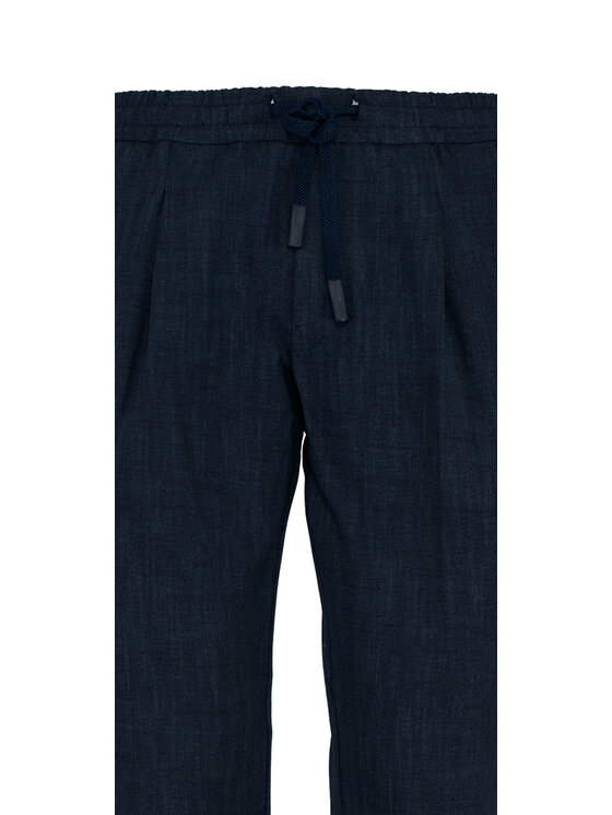 ACANFORA ACANFORA Pantaloni invernali UNPUOLO-BLU Blu Regular Fit