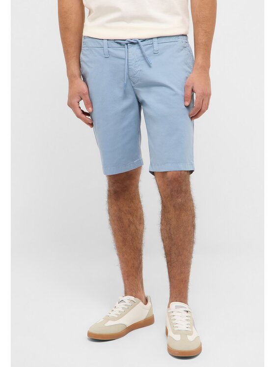 Mustang Mustang Pantaloncini di tessuto Portland Shorts Blu Slim Fit