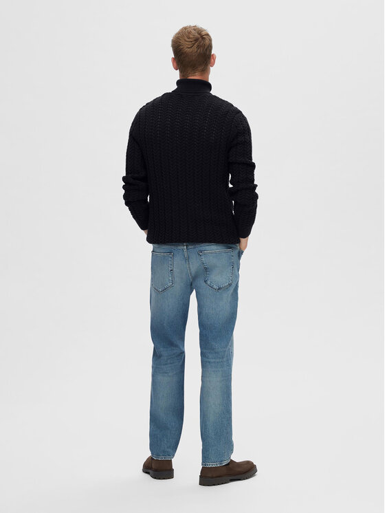 Selected Homme Selected Homme Поло 16090707 Тъмносин Regular Fit