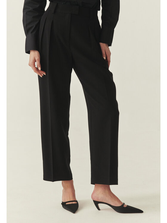 TATUUM Damskie Spodnie materiałowe, rozmiar 42, Czarne, ULTO