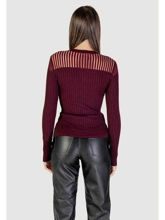 Morgan De Toi Morgan De Toi Maglione 252-MAMDO Viola Casual Fit