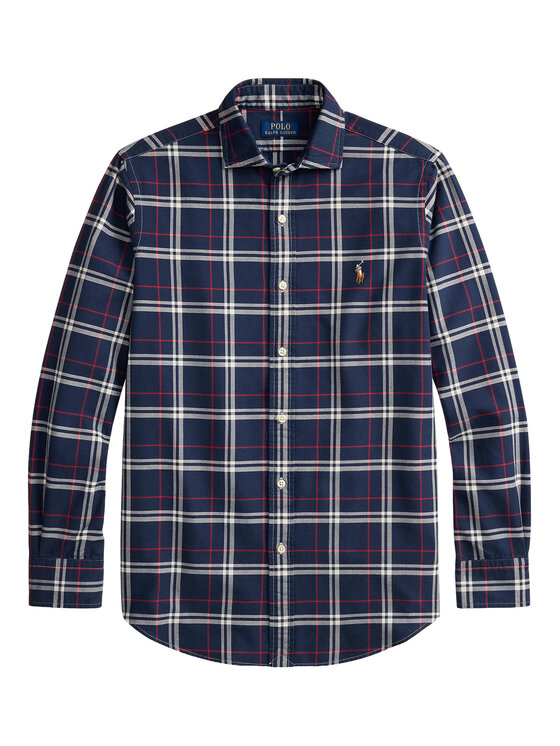 Polo Ralph Lauren Polo Ralph Lauren Košulja 710B30241002 Tamnoplava Custom Fit