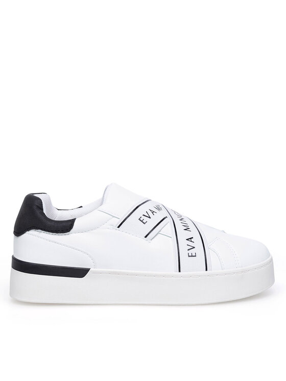 Eva Minge Sneakersy WYL3796-2 Biela
