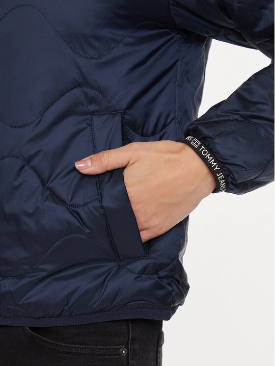 Tommy Jeans Tommy Jeans Μπουφάν μεταβατικό DW0DW17242 Σκούρο μπλε Regular Fit