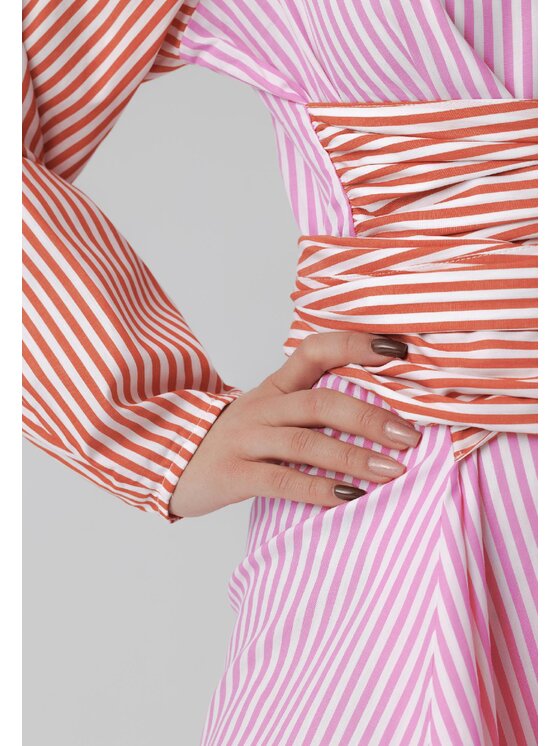 LAURELLA LAURELLA Každodenní šaty 4SS021 Barevná Regular Fit
