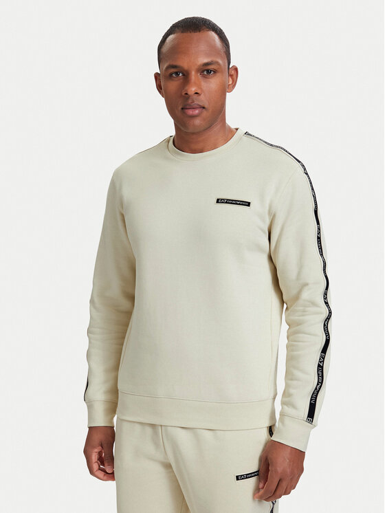EA7 Emporio Armani EA7 Emporio Armani Hanorac 7M002195 AF10377 U1079 Bej deschis Regular Fit