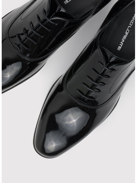 Pako Lorente Pako Lorente Oxfordy P000B-BX-001 Czarny