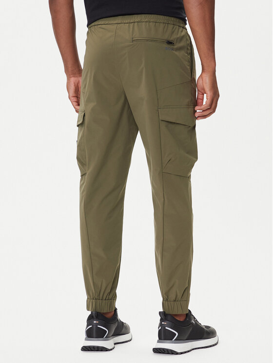 BOSS BOSS Donji dio trenerke T_Urbanex-Cargolight 50508339 Zelena Regular Fit