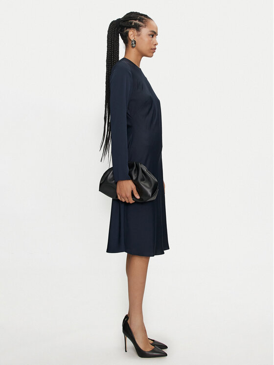 Calvin Klein Calvin Klein Ежедневна рокля K20K207683 Тъмносин Regular Fit