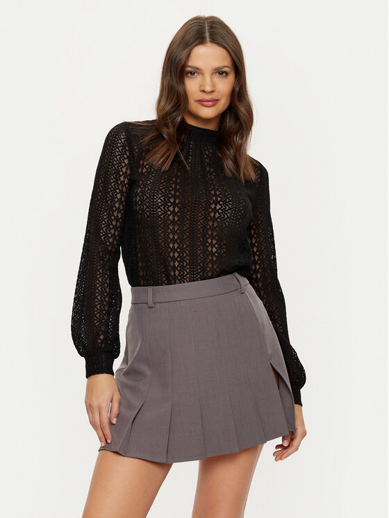 Morgan Morgan Bluse 242-TIMOI Schwarz Regular Fit