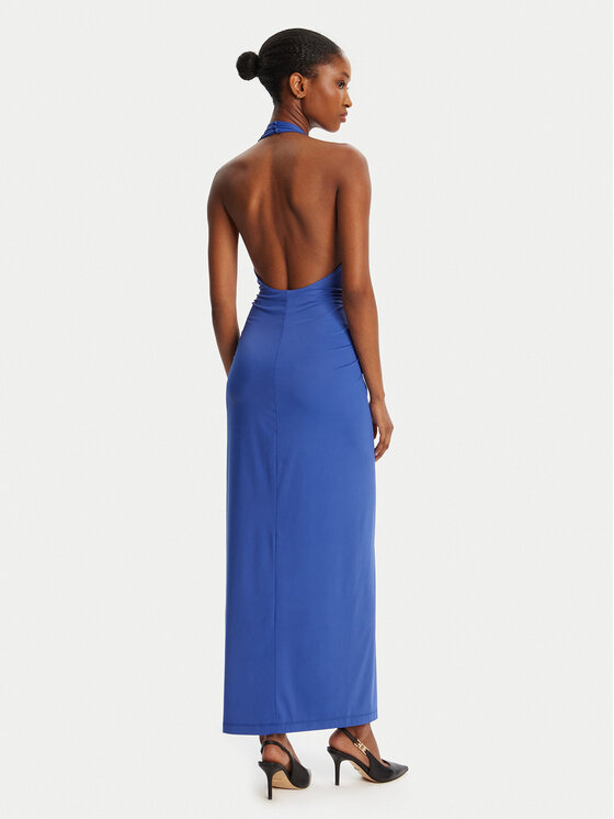 Bardot Bardot Sukienka koktajlowa Alma Plunging 59914DB Niebieski Regular Fit