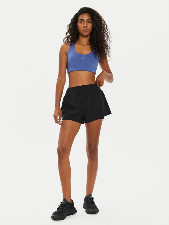 4F 4F Reggiseno sportivo 4FWAW24USBAF140 Blu scuro