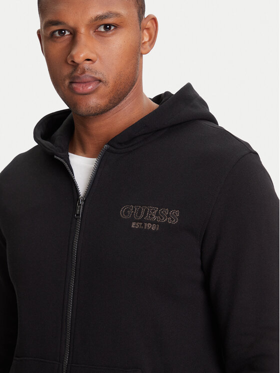 Guess Guess Džemperis M5YQ48 KCN01 Juoda Regular Fit