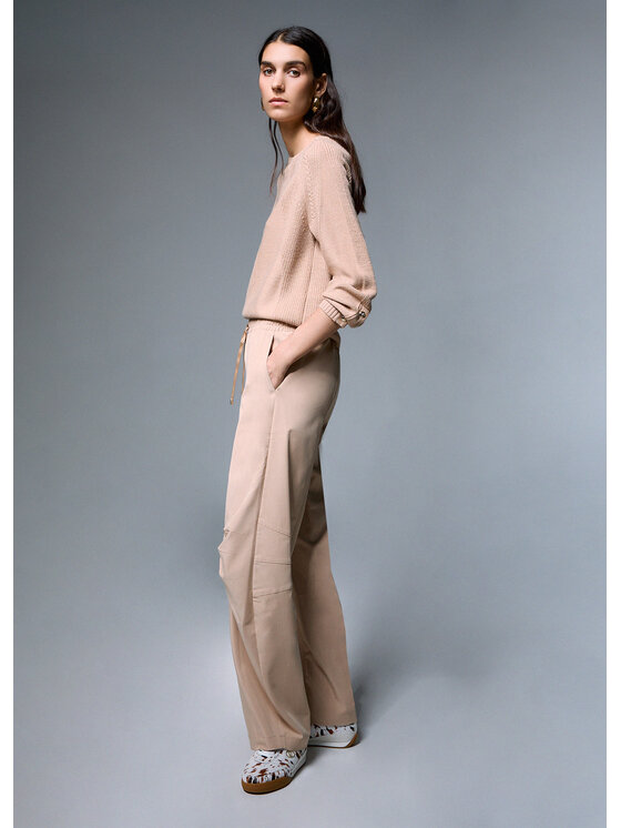 Liu Jo Liu Jo Pantaloni di tessuto TF6268T700AX0534 Beige Regular Fit