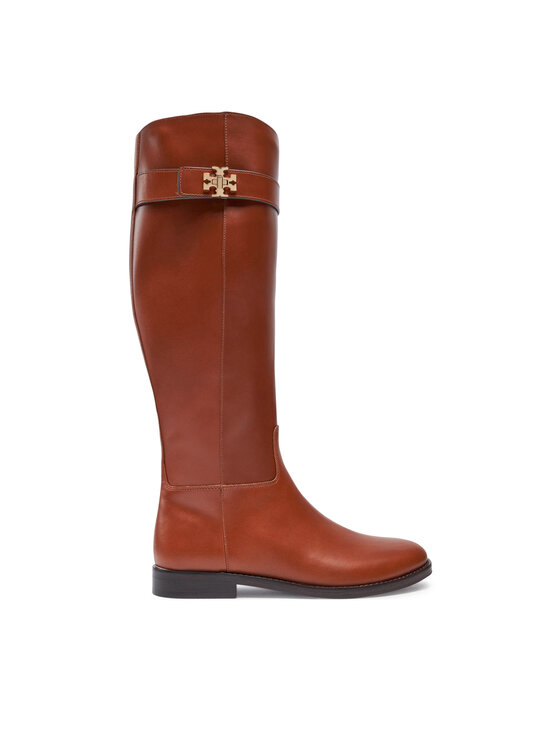 Tory Burch Tory Burch Kozačky Destription 158798-200 Hnědá