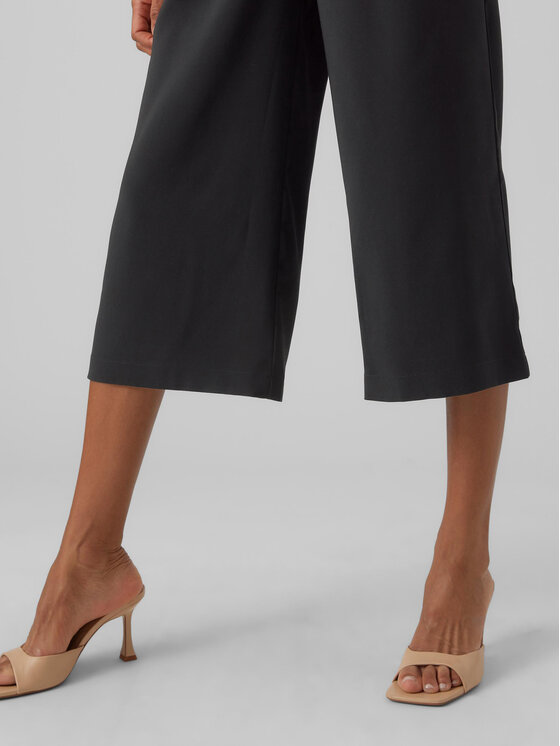 Vero Moda Vero Moda Pantaloni culotte Coco 10289453 Nero Loose Fit