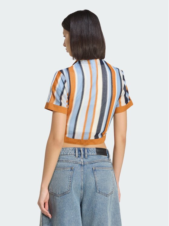 adidas adidas Polo 165671 Pomarańczowy Regular Fit