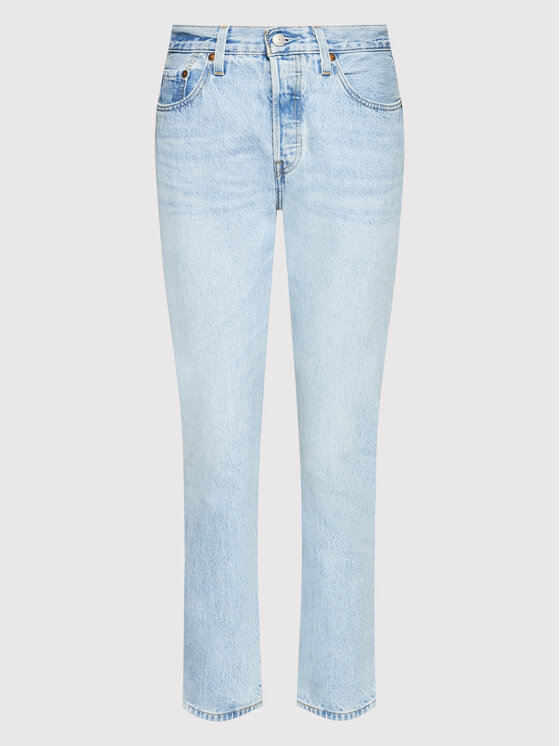 Levi's® Levi's® Jeansy 501® Crop 36200-0124 Světle modrá Cropped Fit