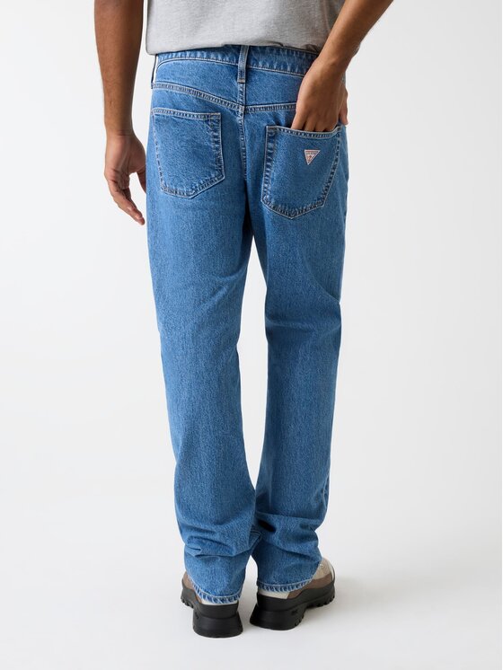 Guess Jeans Guess Jeans Traperice M5YA1B D633A Plava Straight Fit