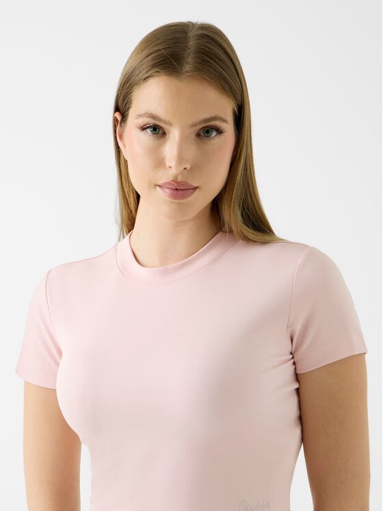 Guess Guess T-Shirt 176421 Różowy Classic Fit