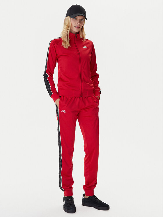 Kappa Kappa Donji dio trenerke 303R5K0 Crna Slim Fit