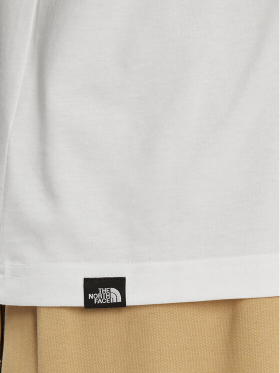 The North Face The North Face T-Shirt Simple Dome NF0A87NG Bílá Regular Fit
