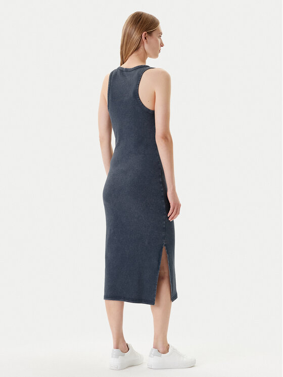 Mustang Mustang Kasdieninė suknelė Mona 1016535 Tamsiai mėlyna Slim Fit
