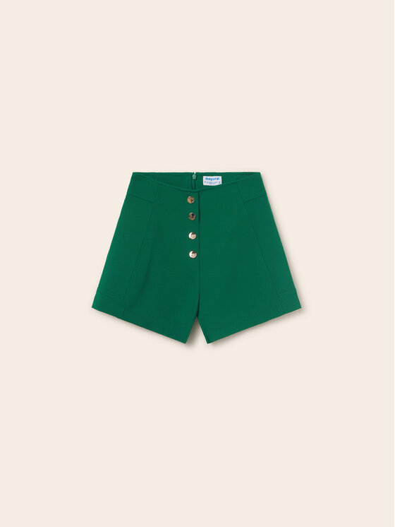 Mayoral Mayoral Pantaloncini di tessuto 6235 Verde