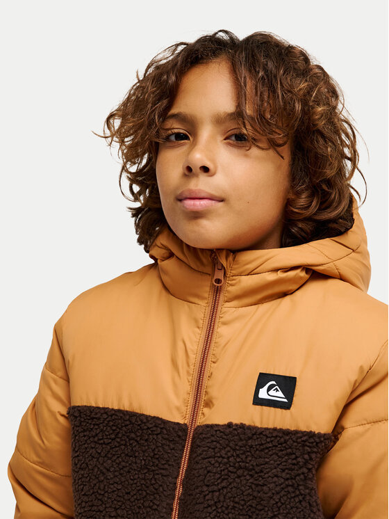 Quiksilver Quiksilver Giubbotto invernale Scaly Reversible EQBJK03347 Arancione Regular Fit