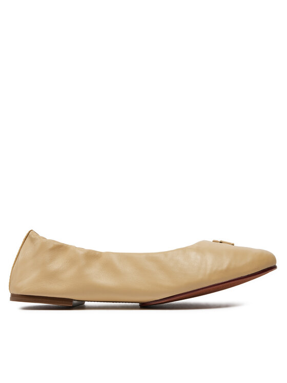 Tommy Hilfiger Balerinke Th Elevated Elastic Ballerina FW0FW07882 Bež