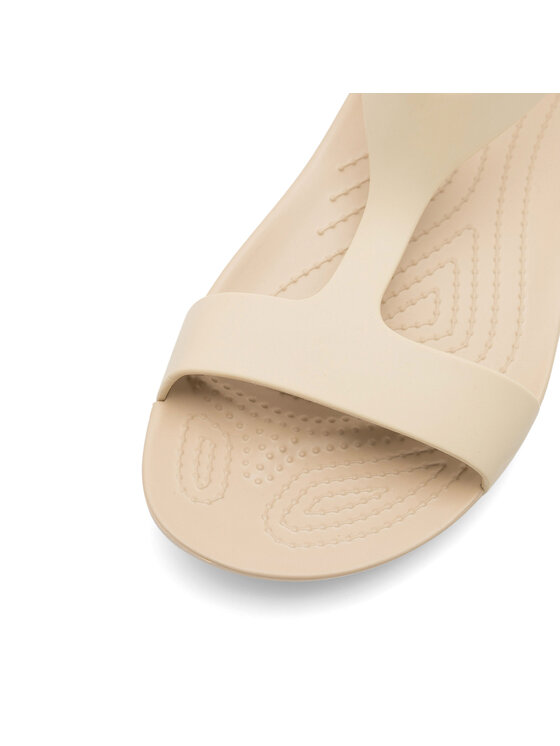 Crocs Crocs Sandały SERENA SANDAL 205469-212 Beżowy