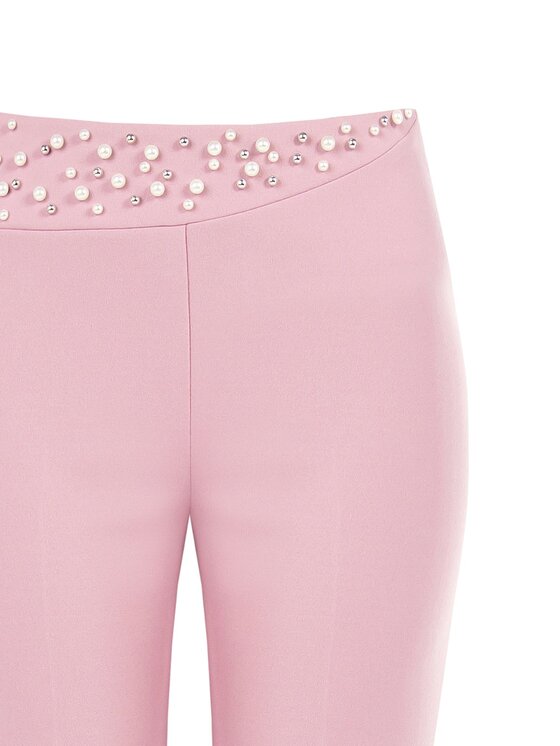 Rinascimento Rinascimento Pantaloni pantaloni donna Rosa Regular Fit