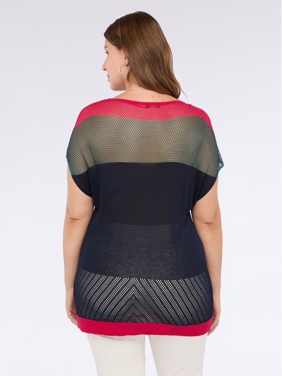 Fiorella Rubino Fiorella Rubino Maglione M639L008013N0V4 Blu Over Fit