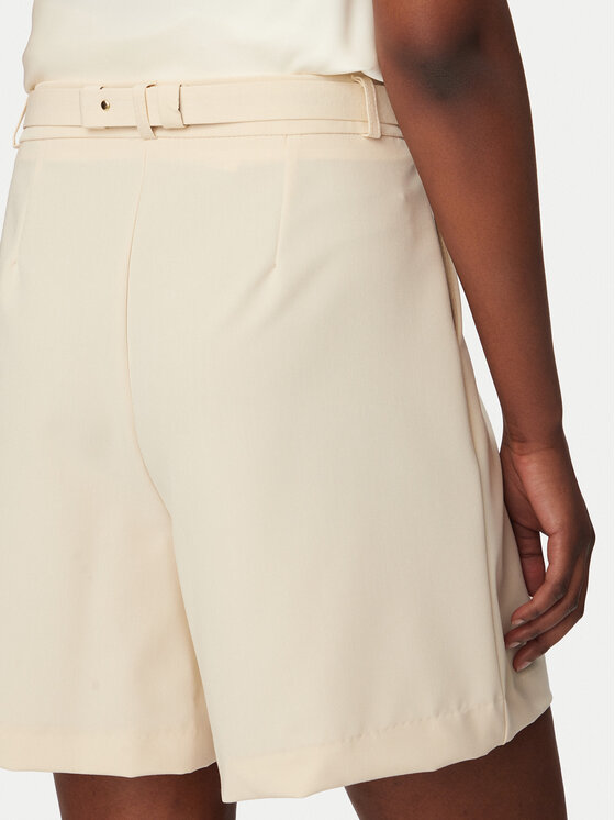 Rinascimento Rinascimento Pantaloncini di tessuto CFC0127761003 Beige Regular Fit