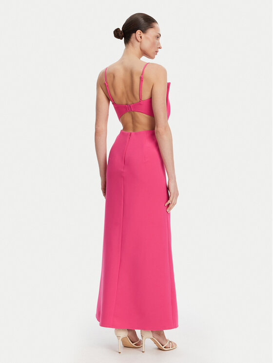 BARDOT BARDOT Официална рокля Paula Bow 59621DB Розов Regular Fit