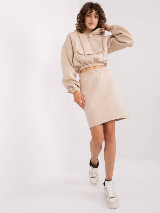 Ex Moda Komplet dresowy 238952 Beżowy | Modivo.pl
