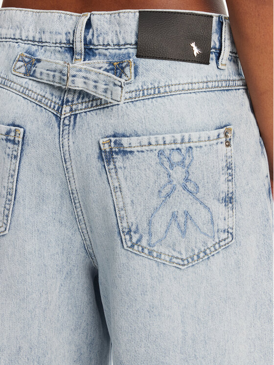 Patrizia Pepe Patrizia Pepe Jeans 2P1697/D070-CA61 Blu Wide Leg