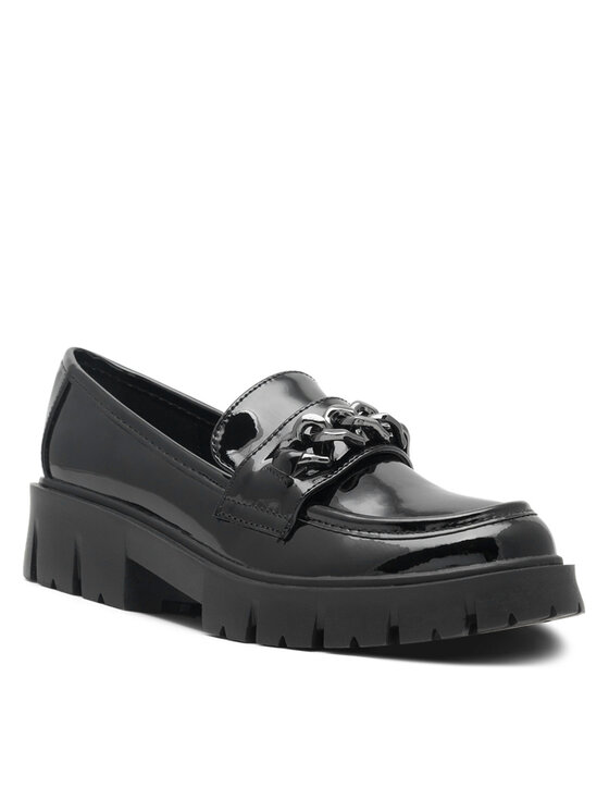 DeeZee DeeZee Loafersy CEO-CS5907-07 Czarny