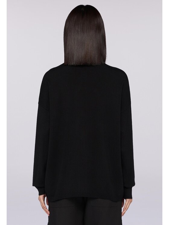 Trussardi Trussardi Cardigan M7336001123N033 Nero Regular Fit