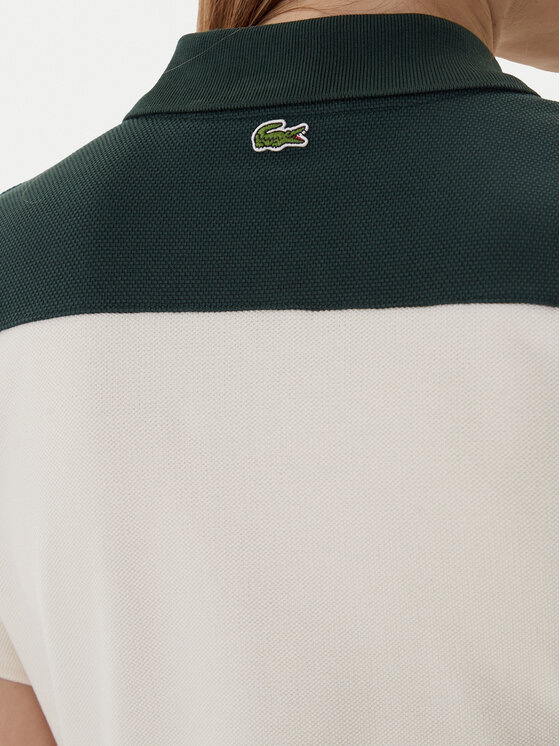 Lacoste Lacoste Polokošile PF5291 Écru Slim Fit