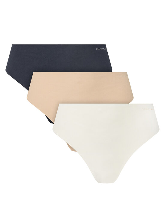 Tommy Hilfiger Tommy Hilfiger Komplekti kuulub 3 paari stringe UW0UW05969 Värviline