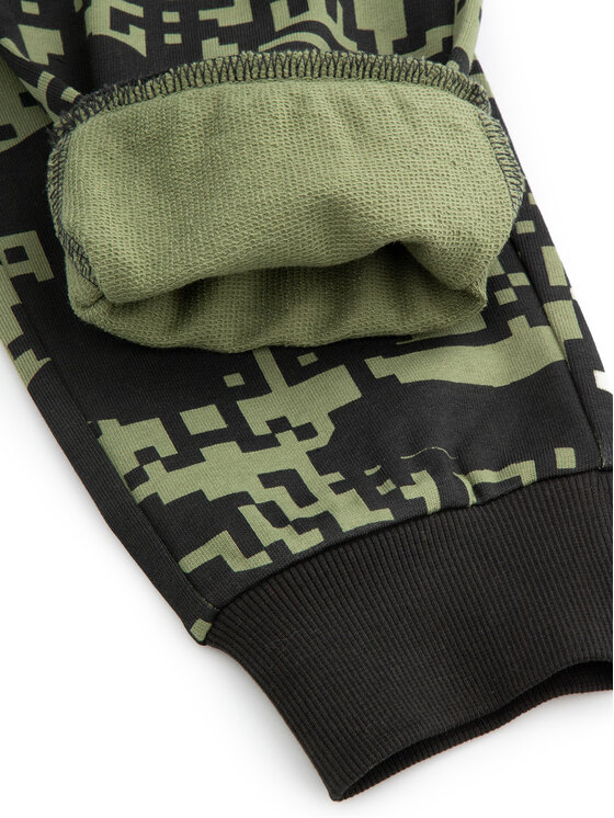 Coccodrillo Coccodrillo Donji dio trenerke WC5120101GBJ Crna Slim Fit
