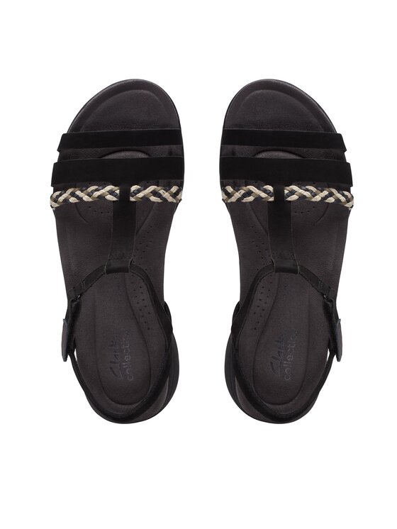 Clarks Clarks Sandale Amanda Tealite 26171125 Negru