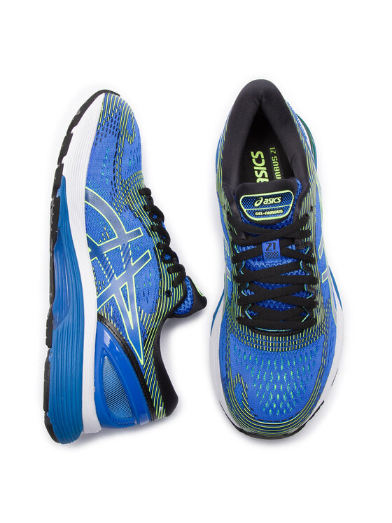 Asics nimbus 21 blue cheap