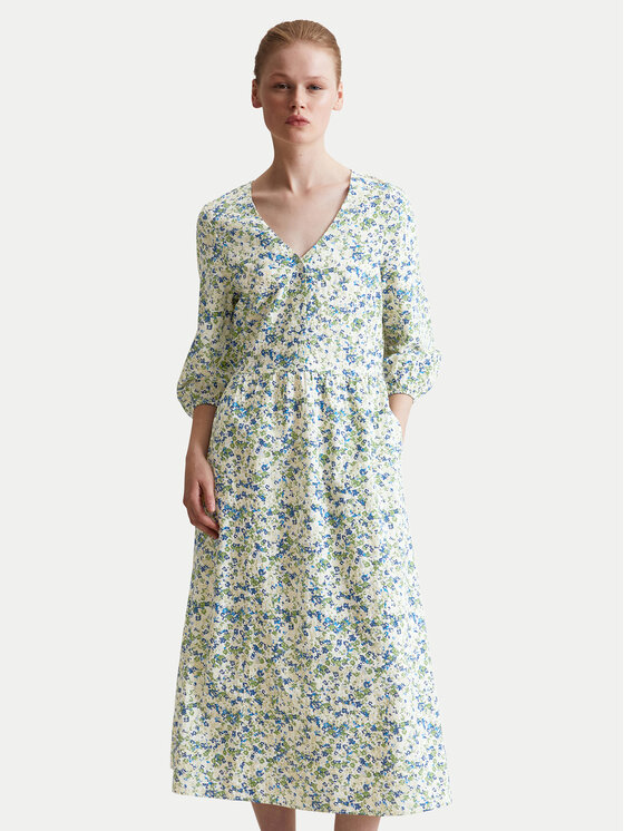 Marc O'Polo Denim Marc O'Polo Denim Poletna obleka 500 0006 800 Pisana Relaxed Fit