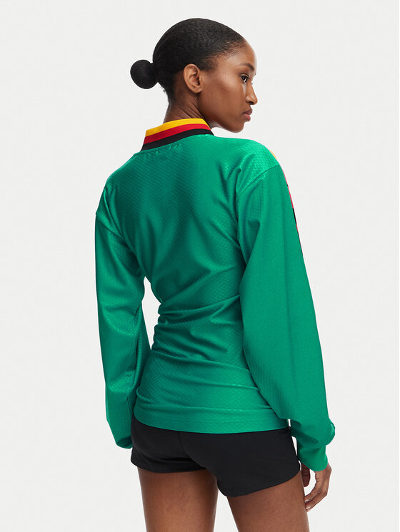 adidas adidas Blusa Germany Reconstructed Bringback KD0970 Verde Slim Fit