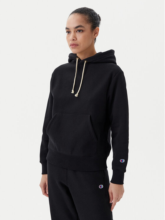 Champion Champion Pulóver 117869 Fekete Regular Fit
