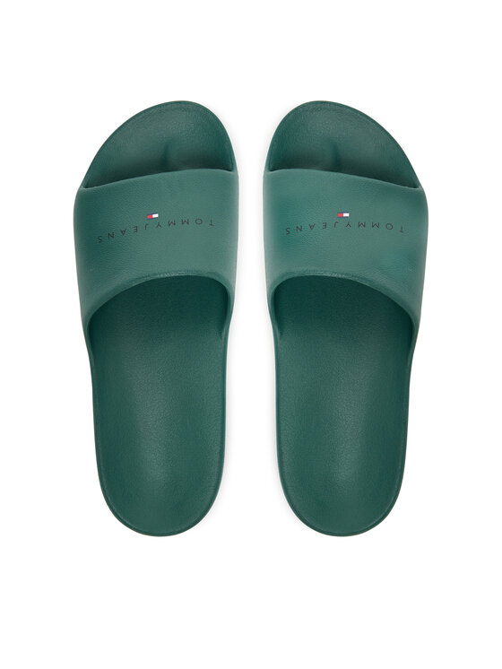 Tommy Jeans Tommy Jeans Šlepetės Tjm Basic Slide EM0EM01391 Juoda